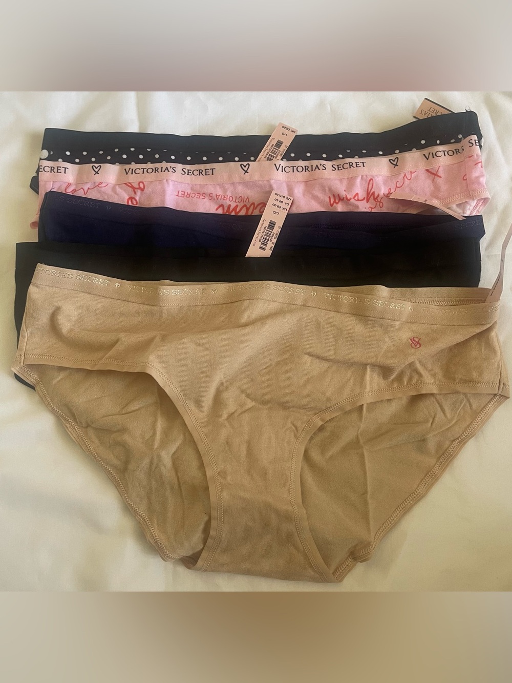 Victoria’s Secret Women’s Panties Lot of 5 Size L HipHugger Bikini NWT